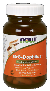 Gr8 Dophilus (60 Veg Caps) NOW Foods